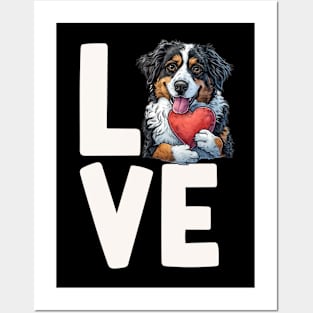 Love Australian Shepherd Posters and Art